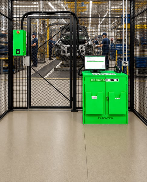 SecuraCrib in an Auto Plant-2