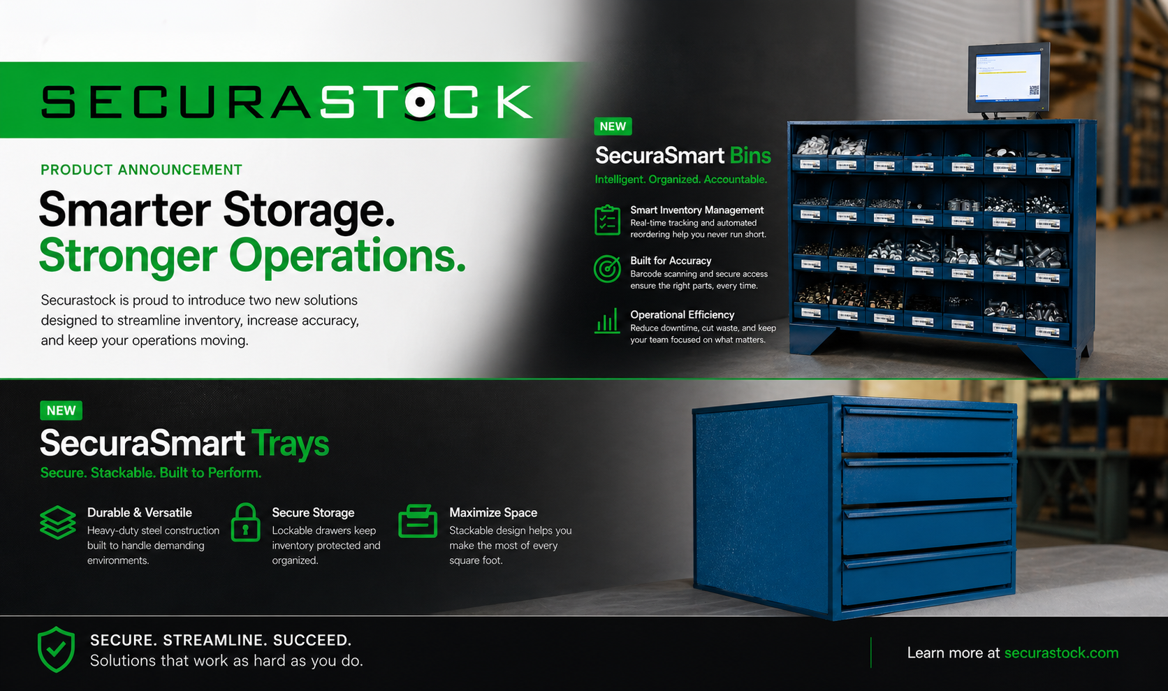 Smart Bins and Tray Flyer