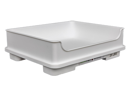 White Scale Angled Small