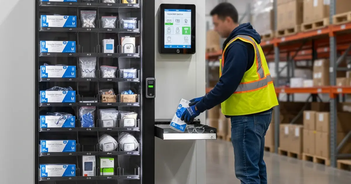 How Do PPE Vending Machines Work